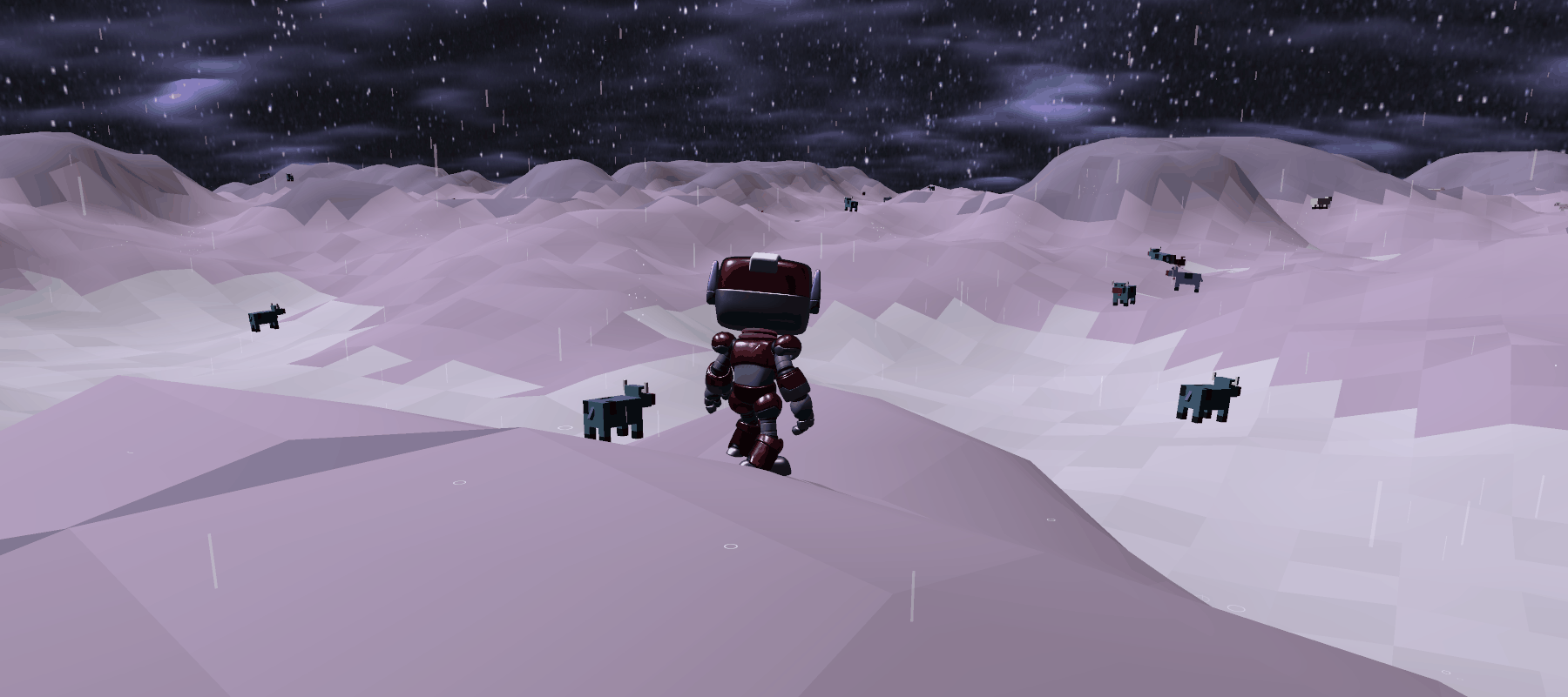 Procedural World with VR Integration